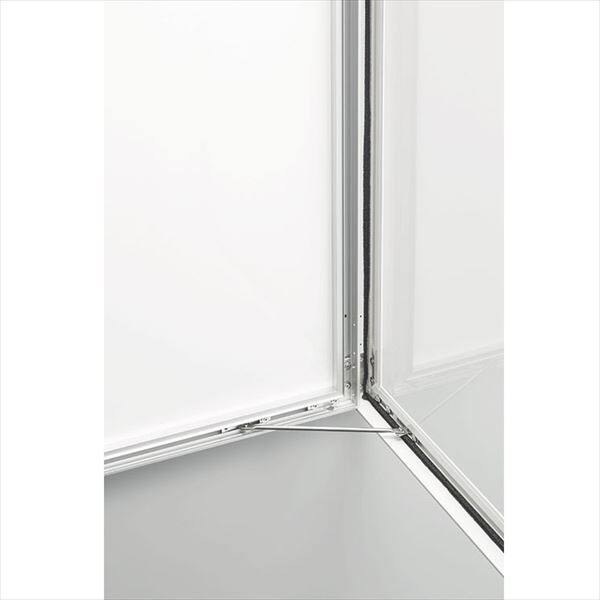 ナスタ 掲示板 マグネットボード/屋外・室内兼用タイプ/カバー付 [受注生産品] B1 (1030×728) KS-EXA11A-1180C-W ホワイト ホワイト