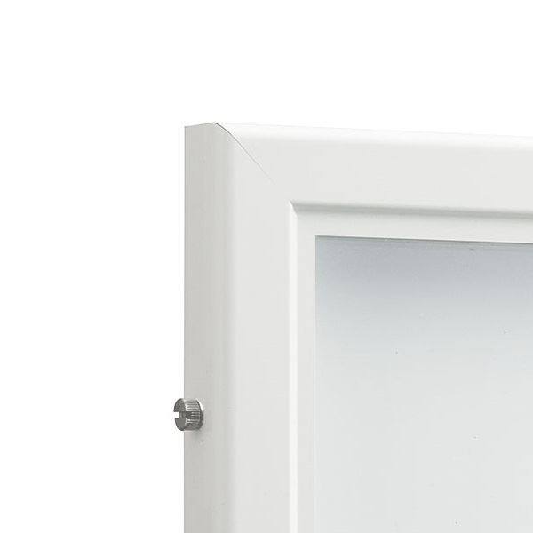 ナスタ 掲示板 マグネットボード/屋外・室内兼用タイプ/カバー付 [受注生産品] B1 (1030×728) KS-EXA11A-1180C-W ホワイト ホワイト