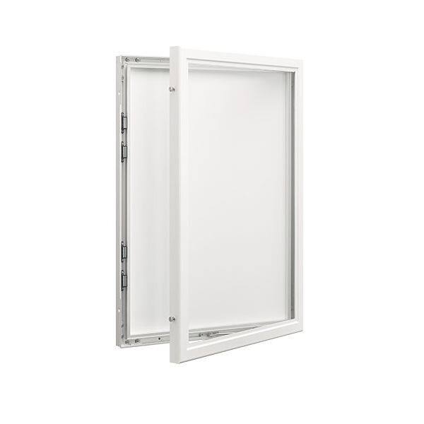 ナスタ 掲示板 マグネットボード/屋外・室内兼用タイプ/カバー付 [受注生産品] B1 (1030×728) KS-EXA11A-1180C-W ホワイト ホワイト