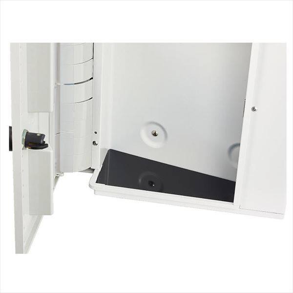 ナスタ 戸建住宅用ポスト 横入前出/壁付・防滴タイプ KS-MB31SN-L-DB ダークブラウン ダークブラウン