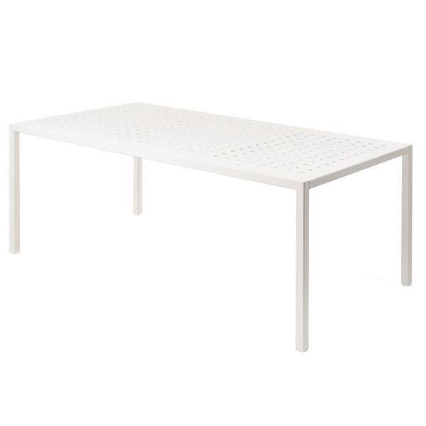 SUNDAYS フレームダイニング テーブル Lサイズ 屋外用 ガーデンファニチャー ホワイト