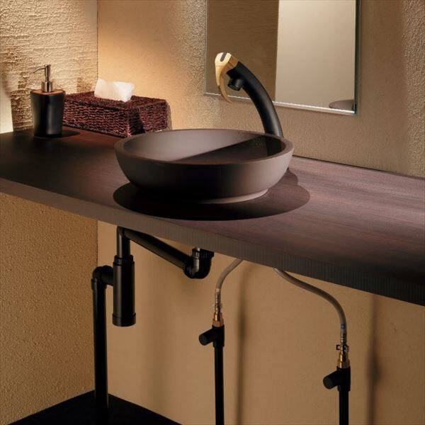 カクダイ 水栓金具 漱 ソウ 衛生混合栓 183-297 