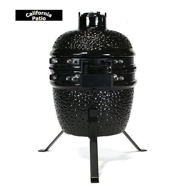 トップ カリフォルニア パティオ セラミック製チャコール Grill mini Ro バーベキュー・調理用品