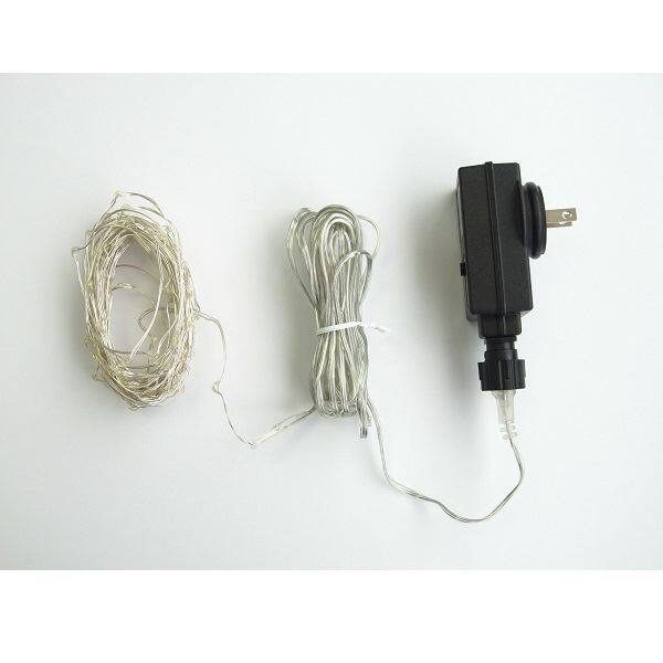 コロナ産業 室内用LEDジュエリーライト100球(タイマー付) JT100D LED色:電球色 『イルミネーションライト』 