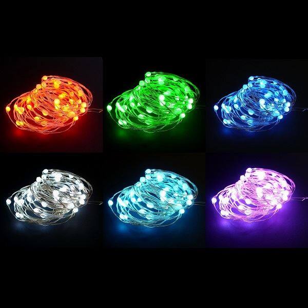 コロナ産業 RGBジュエリーライト 50球 JU50RGB USB付 室内用 『イルミネーションライト』 