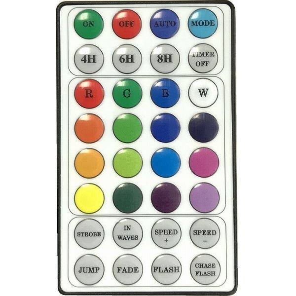 コロナ産業 RGBジュエリーストレート 100球 J100RGB アダプター付 室内用 『イルミネーションライト』 