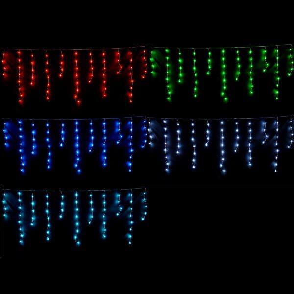 コロナ産業 RGBジュエリーつららライト 96球 J96RGB アダプター付 室内用 『イルミネーションライト』 