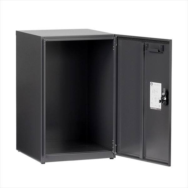 エスディエス 宅配キーパー tumiki(つみき) スーパーラージタイプ(110L) TK110-CG-R 『宅配ボックス 戸建住宅用』 チャコールグレー
