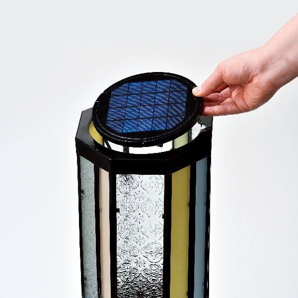 セトクラフト ソーラーポール(OCTAGON) SI-4001-1600 光センサー付き カラー