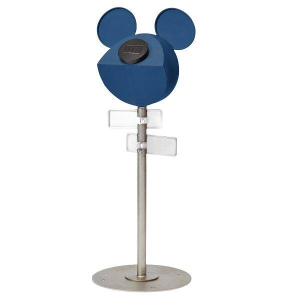 セトクラフト 標識ソーラーライト(ヴィンテージミッキー) SD-6144-2000 光センサー付き 