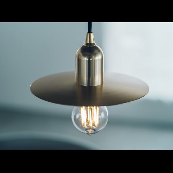 ビートソニック muni(ムニ) flat shade E26 MP10CS ＊ソケットのみ。電球別売 真鍮つや消し