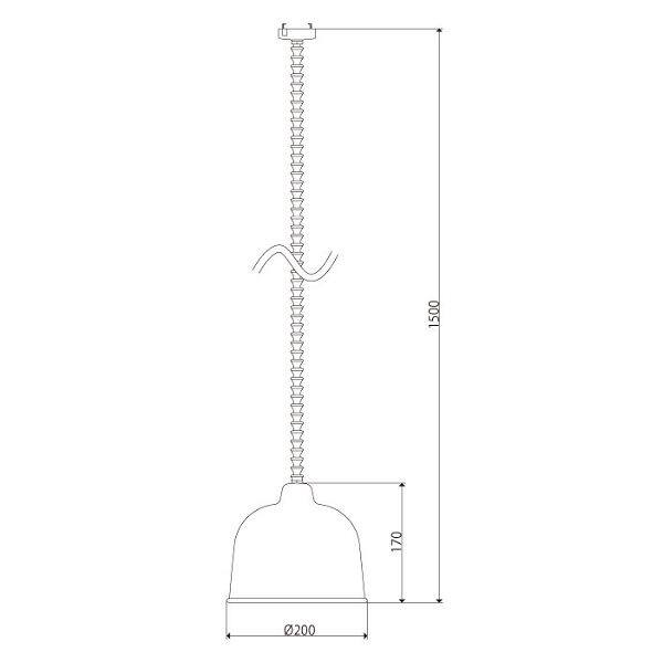 ビートソニック ジブロ テモト ロング Z23C26150B ＊ソケットのみ。電球別売 