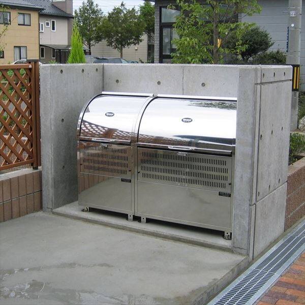 ワクイ 環境ステーション CR-600型 約330L CR-600 『ゴミ箱 ゴミ収集庫』 