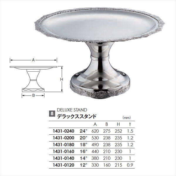 和田助製作所   デラックススタンド  16”　  1431-0160 
