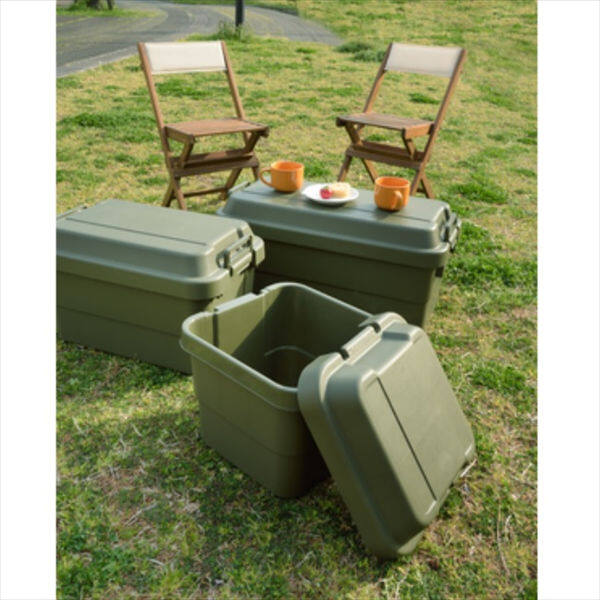 東谷  Light Furniture   トランクカーゴ50L   TC-50KH カーキ