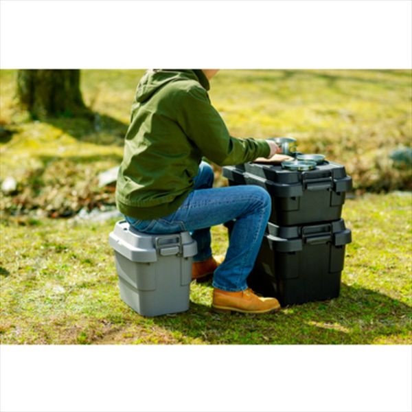 東谷  Light Furniture   トランクカーゴS蓋 30L   TC-30SBK ブラック