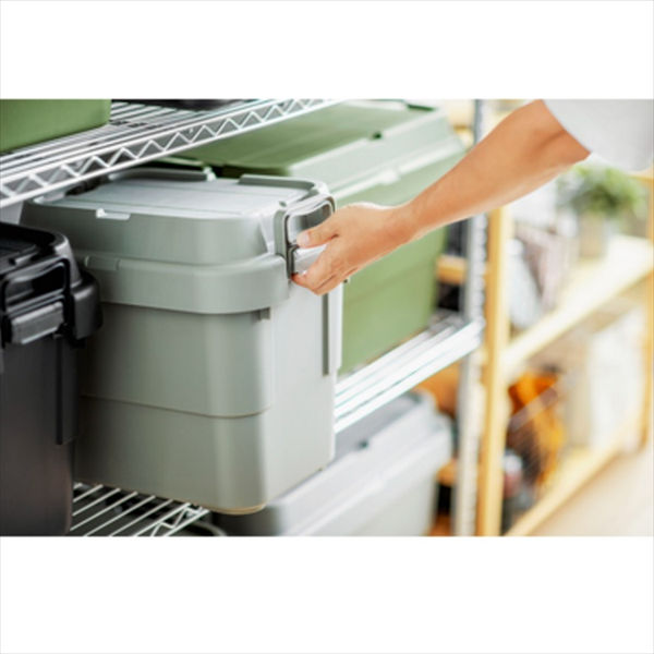 東谷  Light Furniture   トランクカーゴS蓋 50L   TC-50SBK ブラック