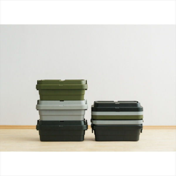 東谷  Light Furniture   トランクカーゴS蓋 30L LOW TYPE   TC-50SLBK ブラック