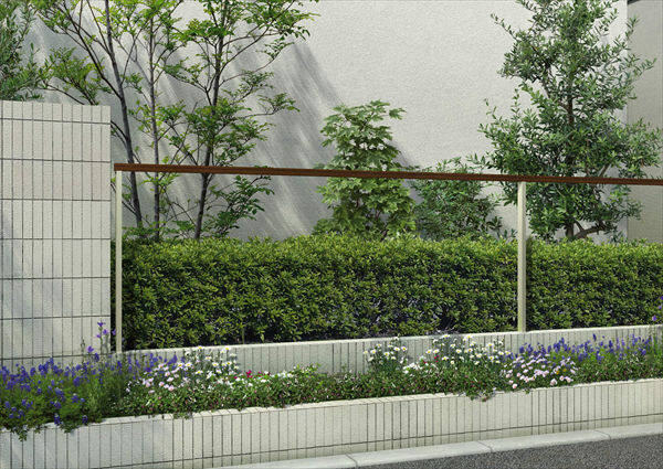 【～11/30期間限定価格】YKKAP YKK ルシアスフェンスLite A01型 エンドキャップ（1個入） 