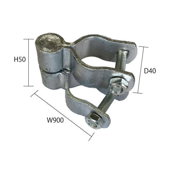 ダイマツ   アメリカンフェンス  フェンス用ヒンジ   φ31.8×φ48.6用   AFH-486 