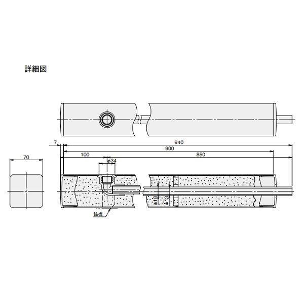 ナスタ 水栓柱 KS-SC04P-SV 『水栓柱・立水栓 水受け（パン）』 シルバー