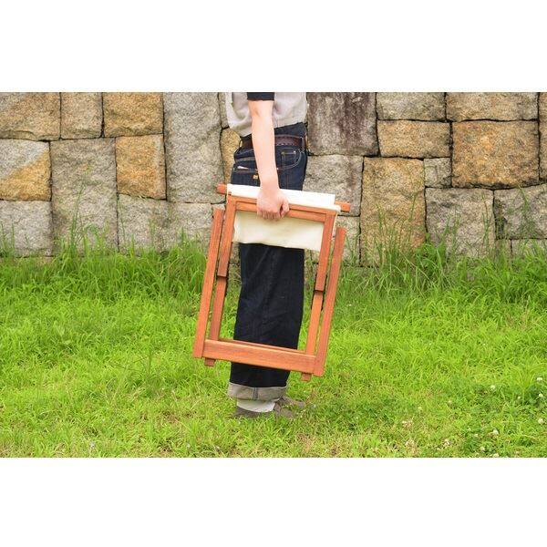 東谷 Light Furniture フォールディングチェア NX-530IV アイボリー