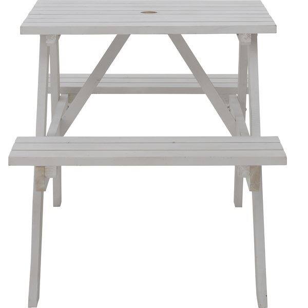 東谷 テーブル&ベンチ W75 ODS-91WH ホワイト