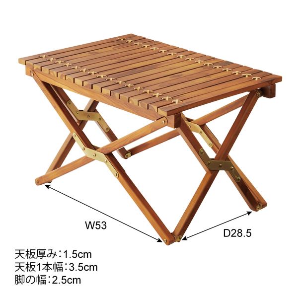 東谷 Light Furniture フォールディングテーブルＳＳ TTF-929 