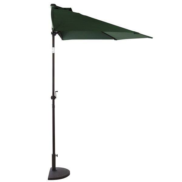 東谷 Light Furniture ガーデンパラソル ハーフ RKC-524GR グリーン