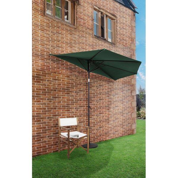 東谷 Light Furniture ガーデンパラソル ハーフ RKC-524GR グリーン