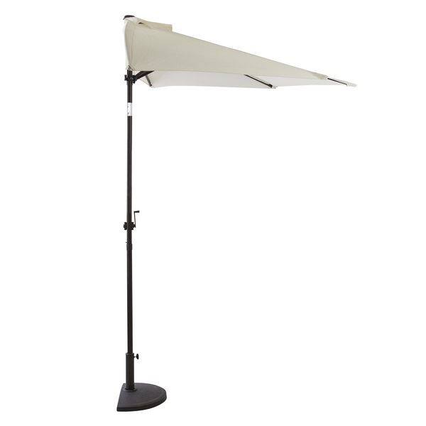 東谷 Light Furniture ガーデンパラソル ハーフ RKC-524NA ナチュラル