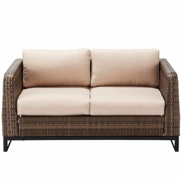 杉田エース パティオ・プティ サハラ・ソファ・ダブル２ 660-133 『ガーデンチェア ガーデンテーブル ガーデンファニチャー』 