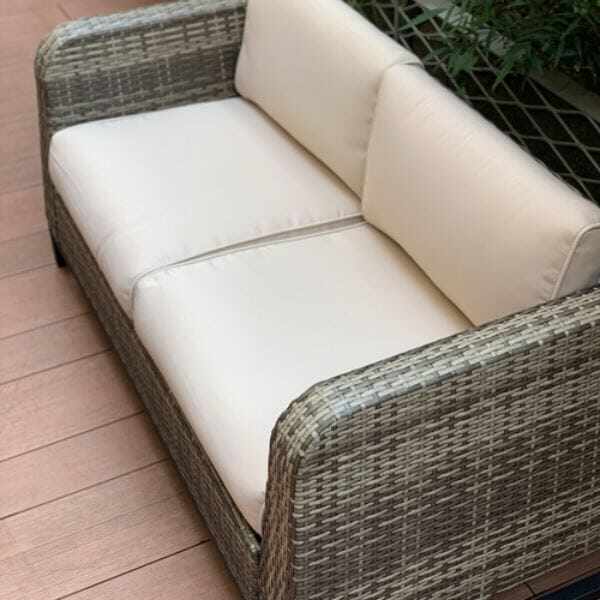 杉田エース パティオ・プティ サハラ・ソファ・ダブル２ 660-133 『ガーデンチェア ガーデンテーブル ガーデンファニチャー』 