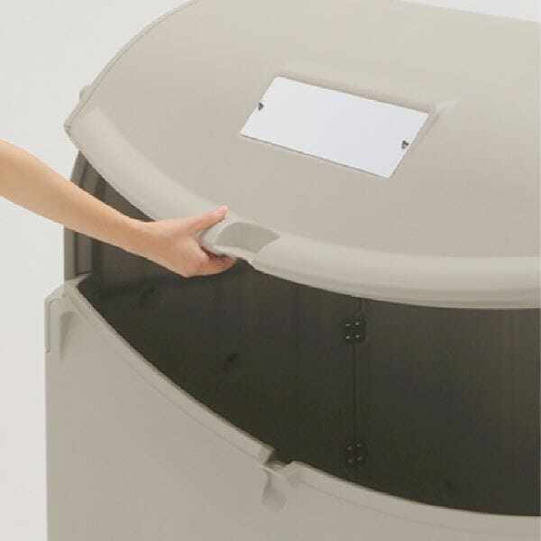 リッチェル ワイドペールST 1500 キャスター付き 『ゴミ袋（45L）集積目安 33袋』 『ゴミ収集庫』 