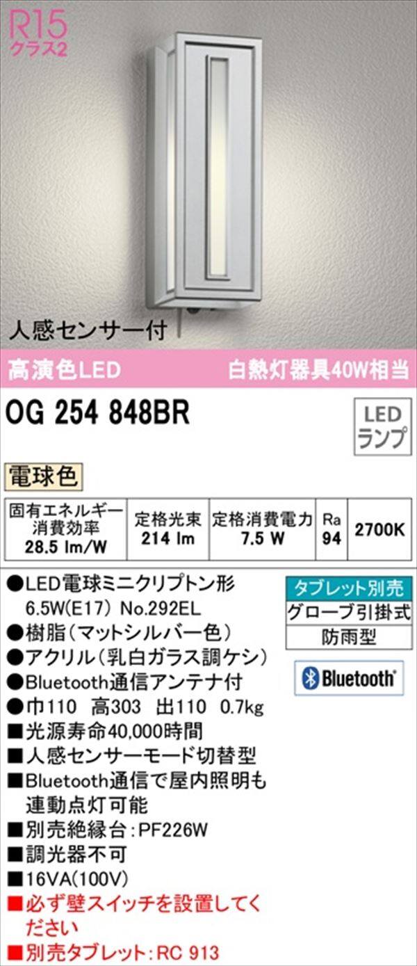 オーデリック ポーチライト R15 クラス2 #OG 264 043R 別売センサー対応 電球色 - 2