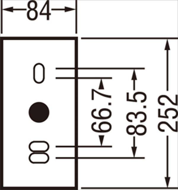 オーデリック ポーチライト R15 クラス2 #OG 254 238LCR 別売センサー対応 電球色 - 1