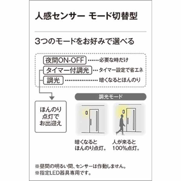 オーデリック ポーチライト R15 クラス2 #OG 254 407LCR 人感センサー付 電球色 