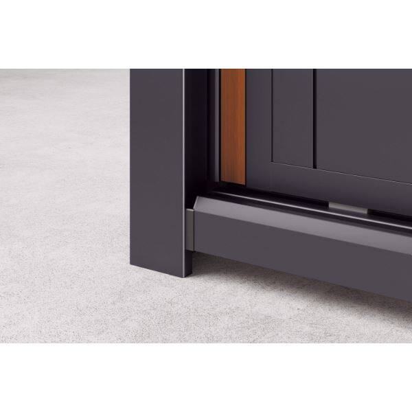 【法人様限定商品 個人宅・現場配送不可】四国化成 マイストッカーEX1型 埋込仕様 2010-15サイズ MYEX1-U201015 『アルミ 物置』 