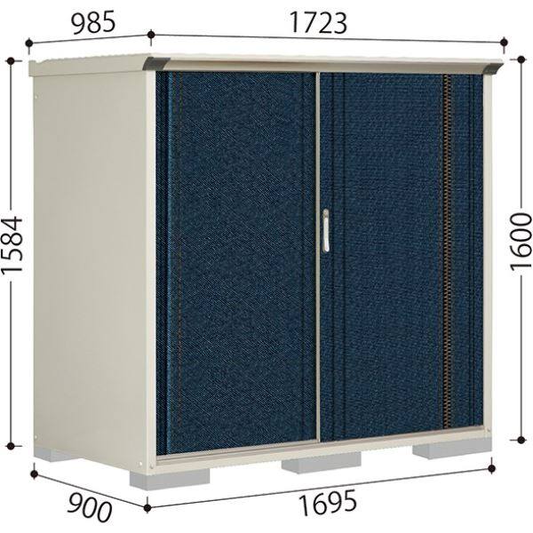 屋外 おしゃれ タクボ物置 アルテグラフィカ ペインタ P-S1819Y 多雪型 標準屋根 『追加金額で工事可能』 C4 デニム 物置 屋外 おしゃれ タクボ物置 アルテグラフィカ ペインタ P-177BF