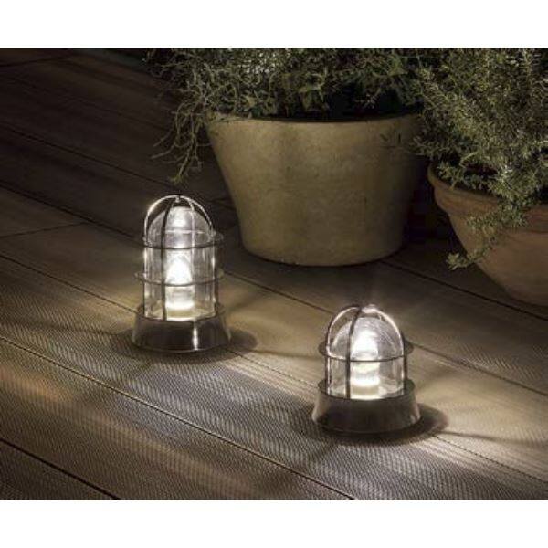 リクシル 12V 美彩 マリンライト MRL-M 8 VLL26 CV 『ローボルト エクステリア照明』 クロムシルバー