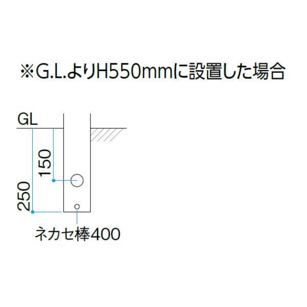タカショー エバーアートポールライト 100V 20型 HFD-D94P #71148200 100V用 『エクステリア照明 ガーデンライト』 ダークパイン
