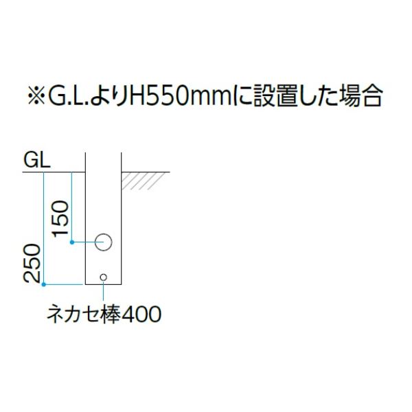 タカショー エバーアートポールライト ローボルト 8型 HBC-D88N #71100000 12V用／24V用 『エクステリア照明 ガーデンライト』 ナチュラルパイン