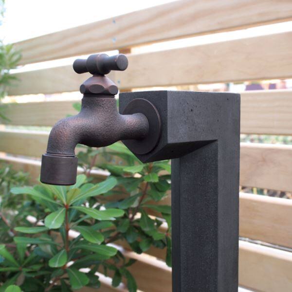 オンリーワン ベベル TC3-SCBV-DG 水栓柱 蛇口は別売りです 『立水栓』 ダークグレー