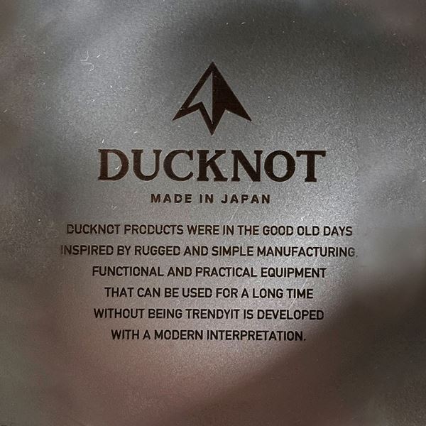 オンリーワン キャンプ シェラカップ　深型 RQ3-721245 ステンレス（DUCKNOTロゴ）