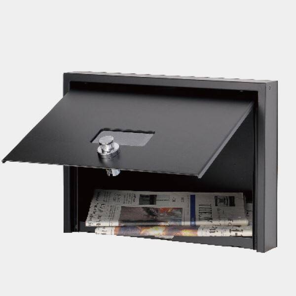 オンリーワン ノイエキューブ アウトブラック ポスト ロング（ブロック埋め込み仕様） GM1-EZLK2 過雷（カライ）