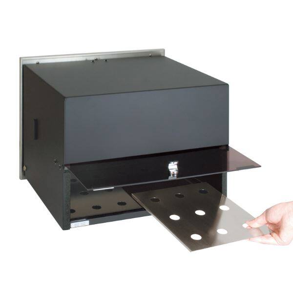 オンリーワン イルヴァリオ アルファ 埋め込みタイプ ポスト NA1-PL01GB グロスブラック