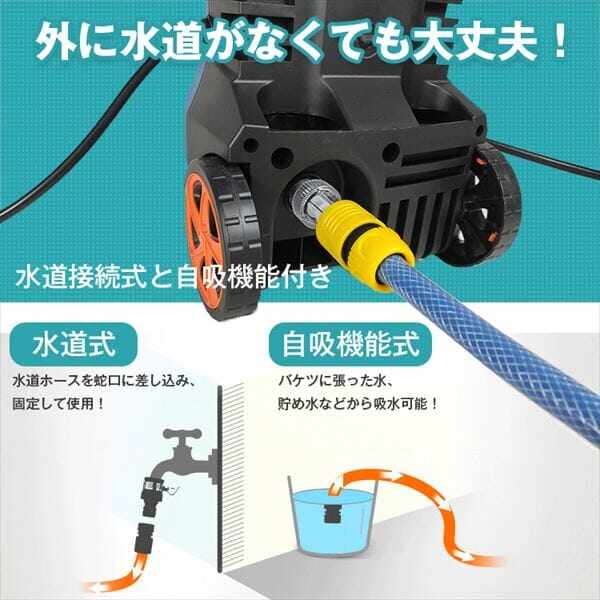 Hill Stone(ヒルストーン) 高圧洗浄機 ny380 グレー