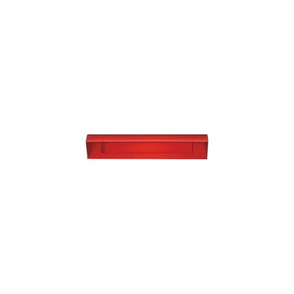 ハッピー金属 ステンレスポスト ファミール631-R 差入口（ポスト口のみタイプ） 『郵便ポスト』 赤