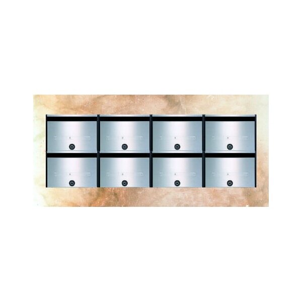 ハッピー金属 集合用ステンレスポスト COMPOS CP-101W 『郵便ポスト』 ステンレスヘアーライン