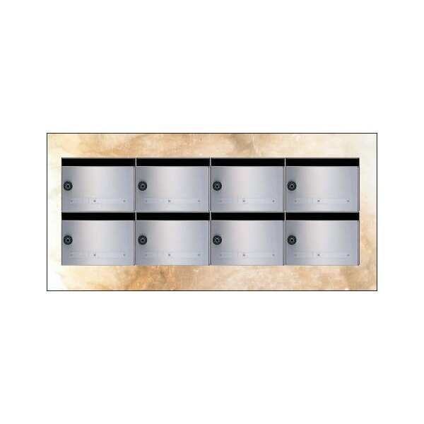 ハッピー金属 集合用ステンレスポスト COMPOS CP-102M 『郵便ポスト』 ステンレスヘアーライン